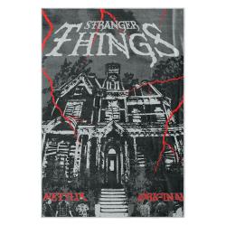 stranger things movie carpet area rug home decor gift for fans gift for son st44