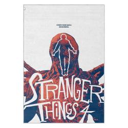 stranger things movie carpet area rug home decor gift for fans gift for son st45