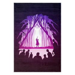stranger things movie carpet area rug home decor gift for fans gift for son st65
