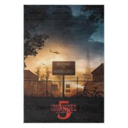 stranger things movie carpet area rug home decor gift for fans gift for son st84