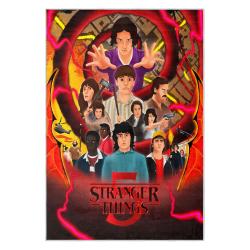 stranger things movie carpet area rug home decor gift for fans gift for son st85