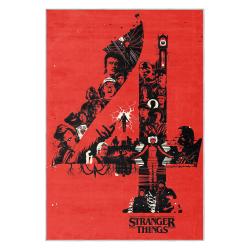stranger things movie carpet area rug home decor gift for fans gift for son st92