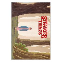 stranger things movie carpet area rug home decor gift for fans gift for son st94