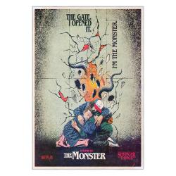 stranger things movie carpet area rug home decor gift for fans gift for son st97