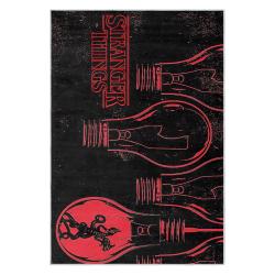 stranger things movie carpet area rug home decor gift for fans gift for son st99