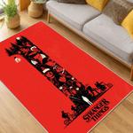 stranger things movie carpet area rug home decor living room gift for fans gift for son st103