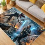 stranger things movie carpet area rug home decor living room gift for fans gift for son st106