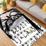 stranger things movie carpet area rug home decor living room gift for fans gift for son st113