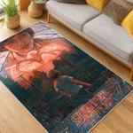 stranger things movie carpet area rug home decor living room gift for fans gift for son st123