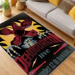 stranger things movie carpet area rug home decor living room gift for fans gift for son st128