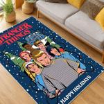 stranger things movie carpet area rug home decor living room gift for fans gift for son st138