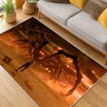 stranger things movie carpet area rug home decor living room gift for fans gift for son st139