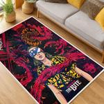 stranger things movie carpet area rug home decor living room gift for fans gift for son st14