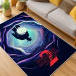 stranger things movie carpet area rug home decor living room gift for fans gift for son st142