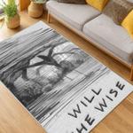 stranger things movie carpet area rug home decor living room gift for fans gift for son st145
