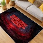 stranger things movie carpet area rug home decor living room gift for fans gift for son st147