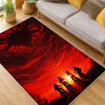 stranger things movie carpet area rug home decor living room gift for fans gift for son st152