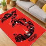 stranger things movie carpet area rug home decor living room gift for fans gift for son st156