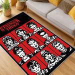 stranger things movie carpet area rug home decor living room gift for fans gift for son st159