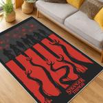 stranger things movie carpet area rug home decor living room gift for fans gift for son st17
