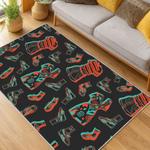 stranger things movie carpet area rug home decor living room gift for fans gift for son st172