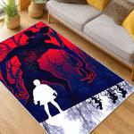 stranger things movie carpet area rug home decor living room gift for fans gift for son st174