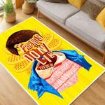 stranger things movie carpet area rug home decor living room gift for fans gift for son st176