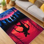 stranger things movie carpet area rug home decor living room gift for fans gift for son st192