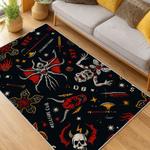 stranger things movie carpet area rug home decor living room gift for fans gift for son st195
