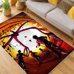 stranger things movie carpet area rug home decor living room gift for fans gift for son st204
