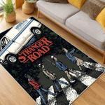 stranger things movie carpet area rug home decor living room gift for fans gift for son st206