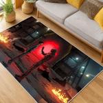 stranger things movie carpet area rug home decor living room gift for fans gift for son st217