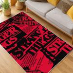 stranger things movie carpet area rug home decor living room gift for fans gift for son st218