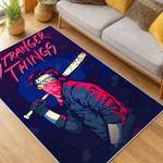 stranger things movie carpet area rug home decor living room gift for fans gift for son st232