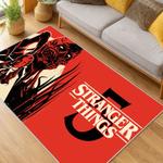 stranger things movie carpet area rug home decor living room gift for fans gift for son st236