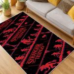 stranger things movie carpet area rug home decor living room gift for fans gift for son st26