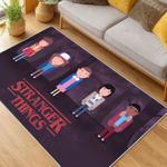 stranger things movie carpet area rug home decor living room gift for fans gift for son st30