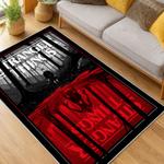 stranger things movie carpet area rug home decor living room gift for fans gift for son st39