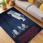 stranger things movie carpet area rug home decor living room gift for fans gift for son st4