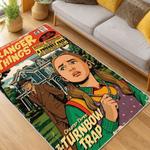 stranger things movie carpet area rug home decor living room gift for fans gift for son st48