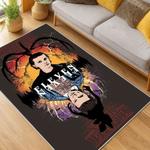 stranger things movie carpet area rug home decor living room gift for fans gift for son st49