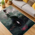 stranger things movie carpet area rug home decor living room gift for fans gift for son st51