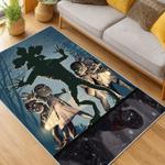 stranger things movie carpet area rug home decor living room gift for fans gift for son st52