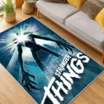 stranger things movie carpet area rug home decor living room gift for fans gift for son st56