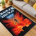 stranger things movie carpet area rug home decor living room gift for fans gift for son st67