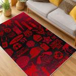 stranger things movie carpet area rug home decor living room gift for fans gift for son st7