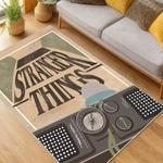 stranger things movie carpet area rug home decor living room gift for fans gift for son st72