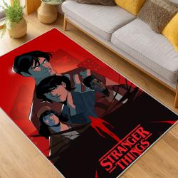 STranger Things Movie Carpet Area Rug Home Decor Gift For Fans Gift For Son ST81