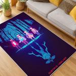 stranger things movie carpet area rug home decor living room gift for fans gift for son st82