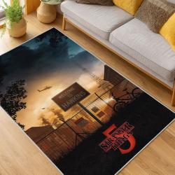 STranger Things Movie Carpet Area Rug Home Decor Gift For Fans Gift For Son ST84